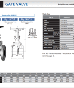 Van Cửa gang Kitz 10FCL 3 van-cua-gang-kitz-10fcl